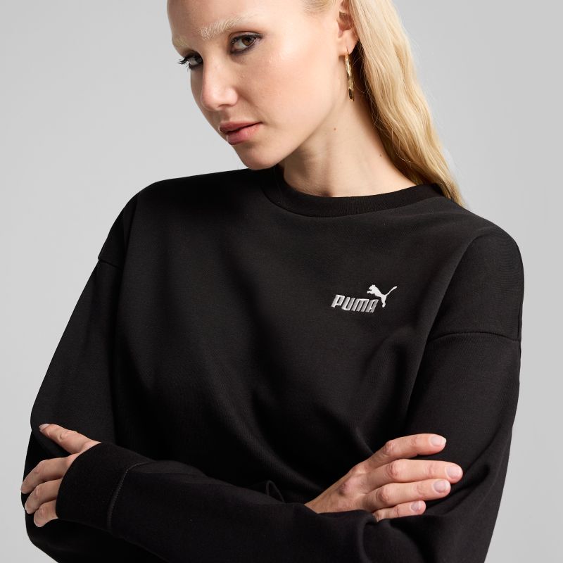 Puma ESS Small No. 1 Logo Relaxed Crew TR Pullover