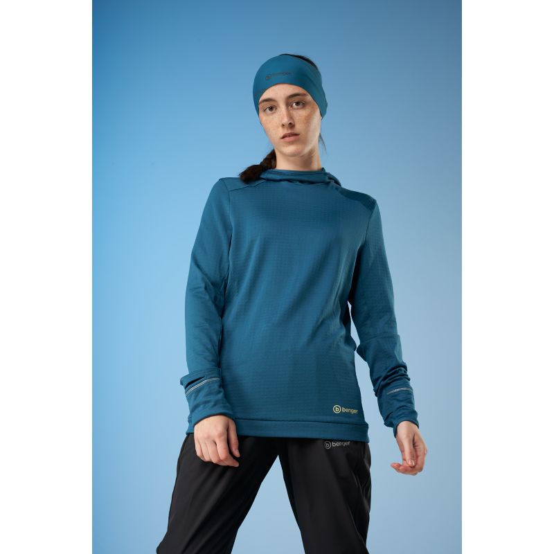 Benger RUNNING FUNKTIONSSHIRT MIT KAPUZE Laufshirt