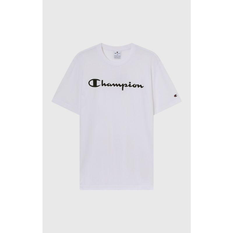 Champion BASICS Crewneck Large Logo T-Shirt