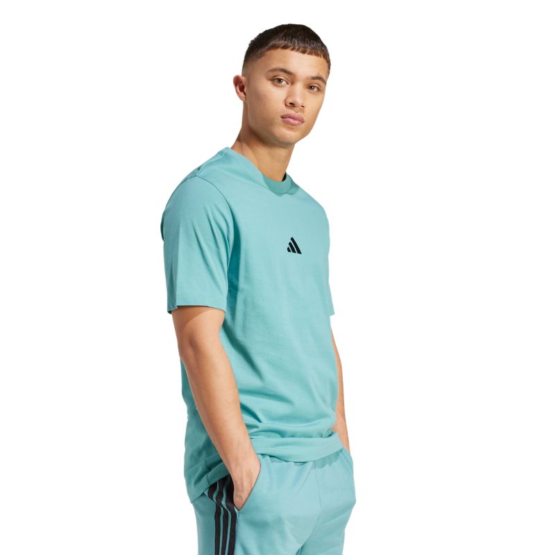 Adidas Essentials Small Logo Single Jersey Tee T-Shirt