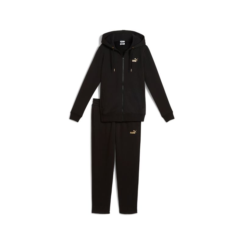Puma Metallic Hooded Sweat Suit FL Jogginganzug