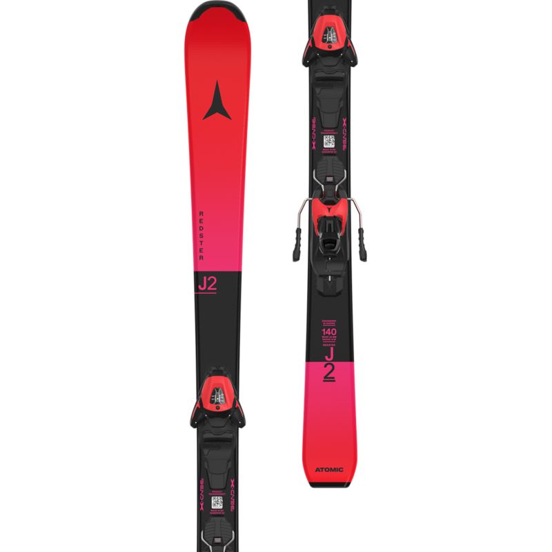 Atomic REDSTER J2 130-150 JTM + L L 6 GW CA Red/Black (Verleih) CARVING SKI SYSTEME JGD.
