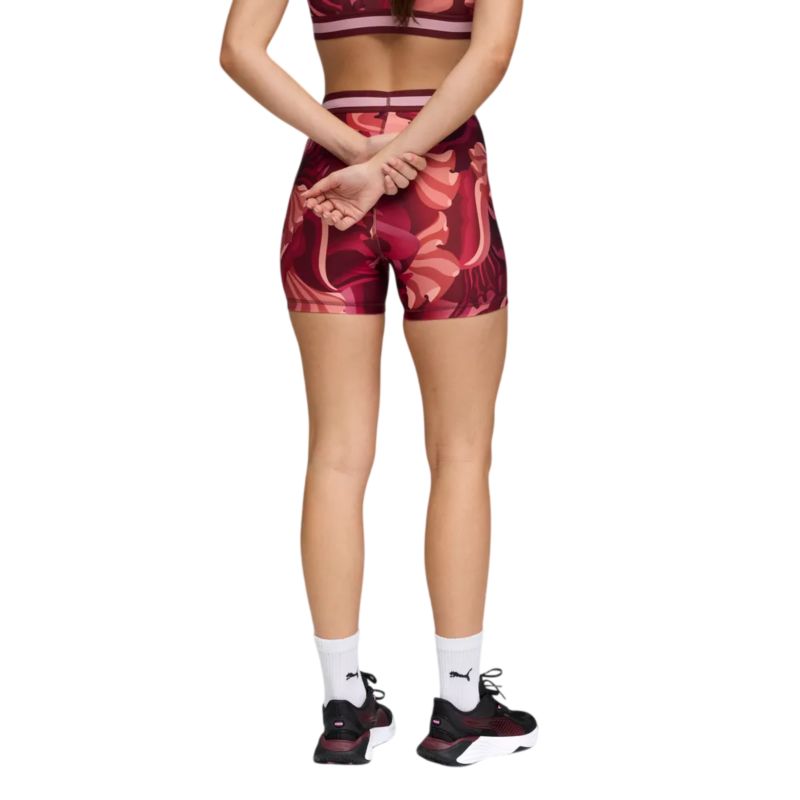 Puma Strong Floral Ribbon Short Tight 4" Fitnessshort