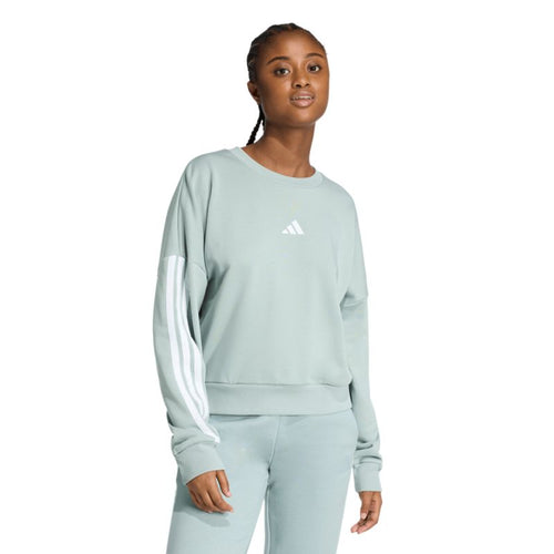 Adidas Essentials 3-Streifen French Terry Sweatshirt Pullover