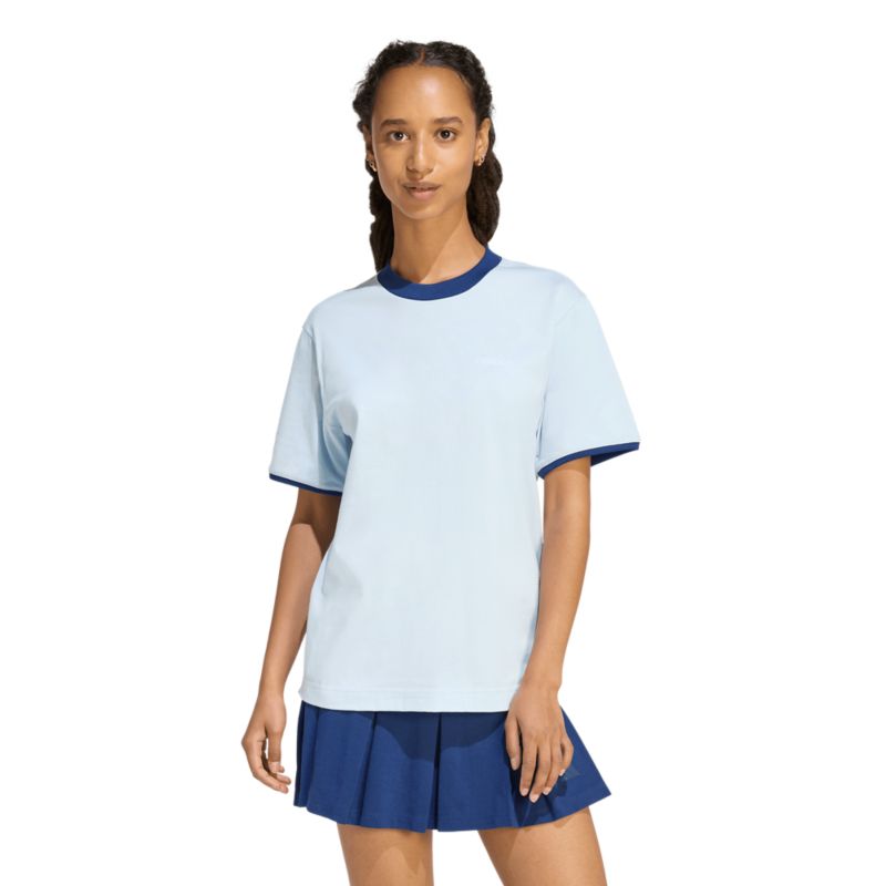 Adidas Seasonal Essentials Colorpop Tee with Embroidered Graphic T-Shirt