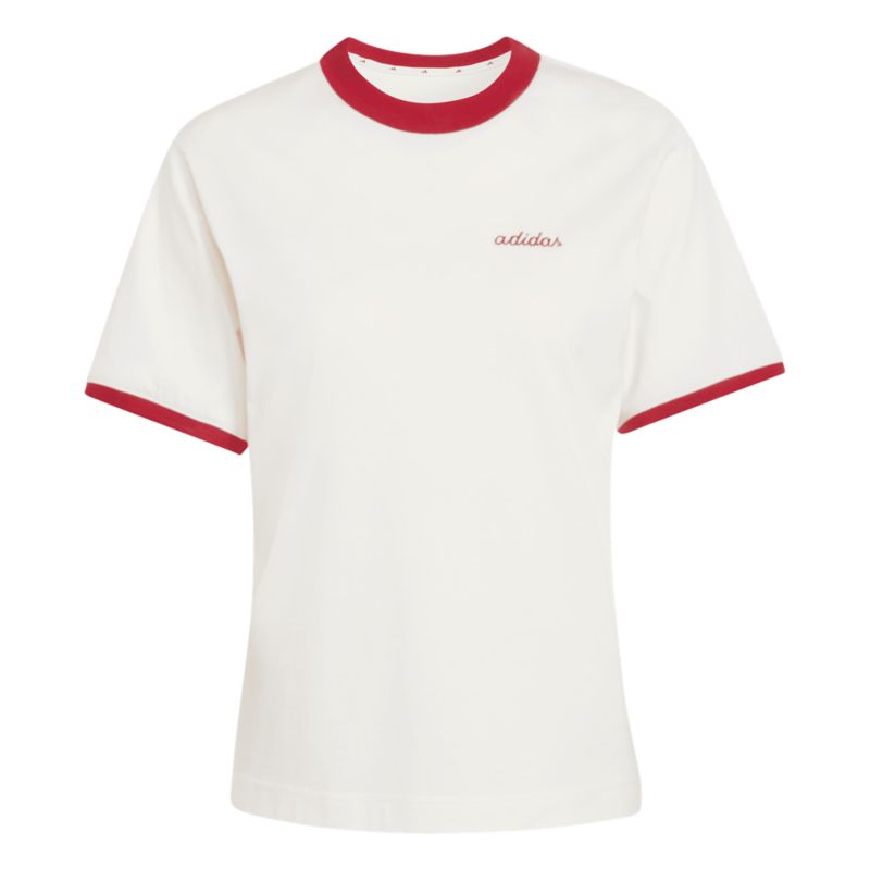 Adidas Seasonal Essentials Colorpop Tee with Embroidered Graphic T-Shirt