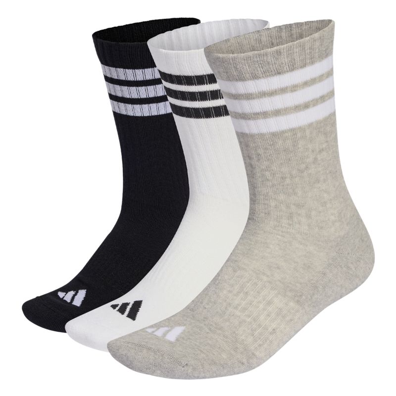Adidas 3-Streifen Cushioned Sportswear Crew Socken 3er Freizeitsocken