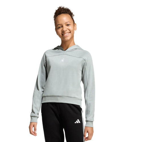 Adidas Junior Girl Holiday Glam Cropped Sweatshirt Hoodysweater Kinder