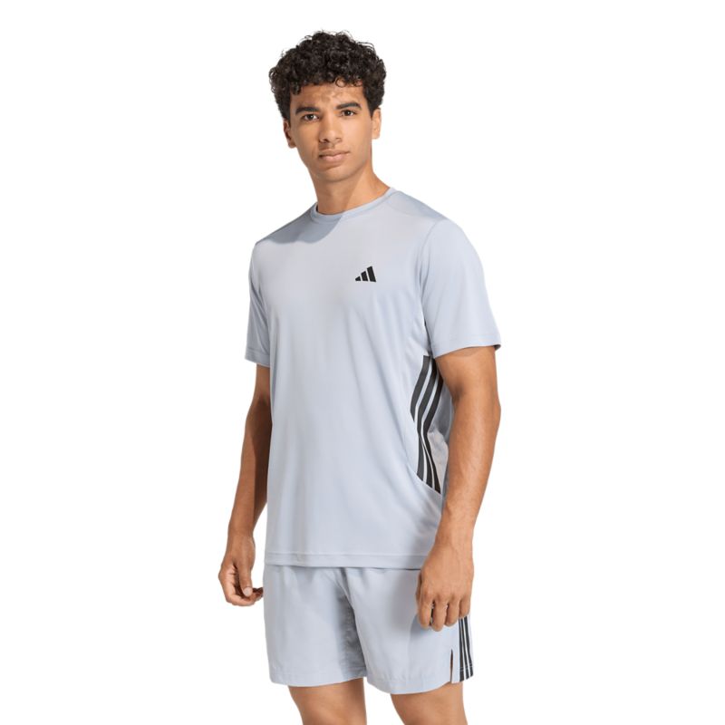 Adidas Tech Essentials Workout 3-Stripes Tee Funktionsshirt