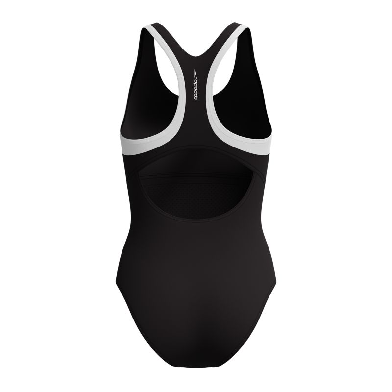 Speedo Colorblock Racerback One Piece Badeanzug