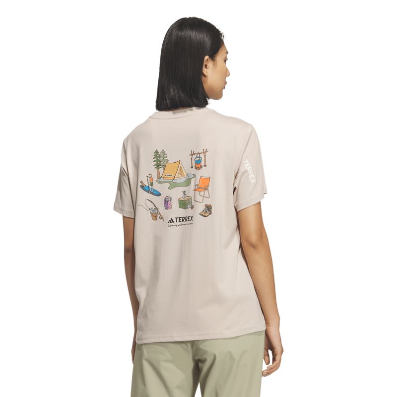 Adidas Terrex Xploric Polygiene Graphic Tee Funktionsshirt